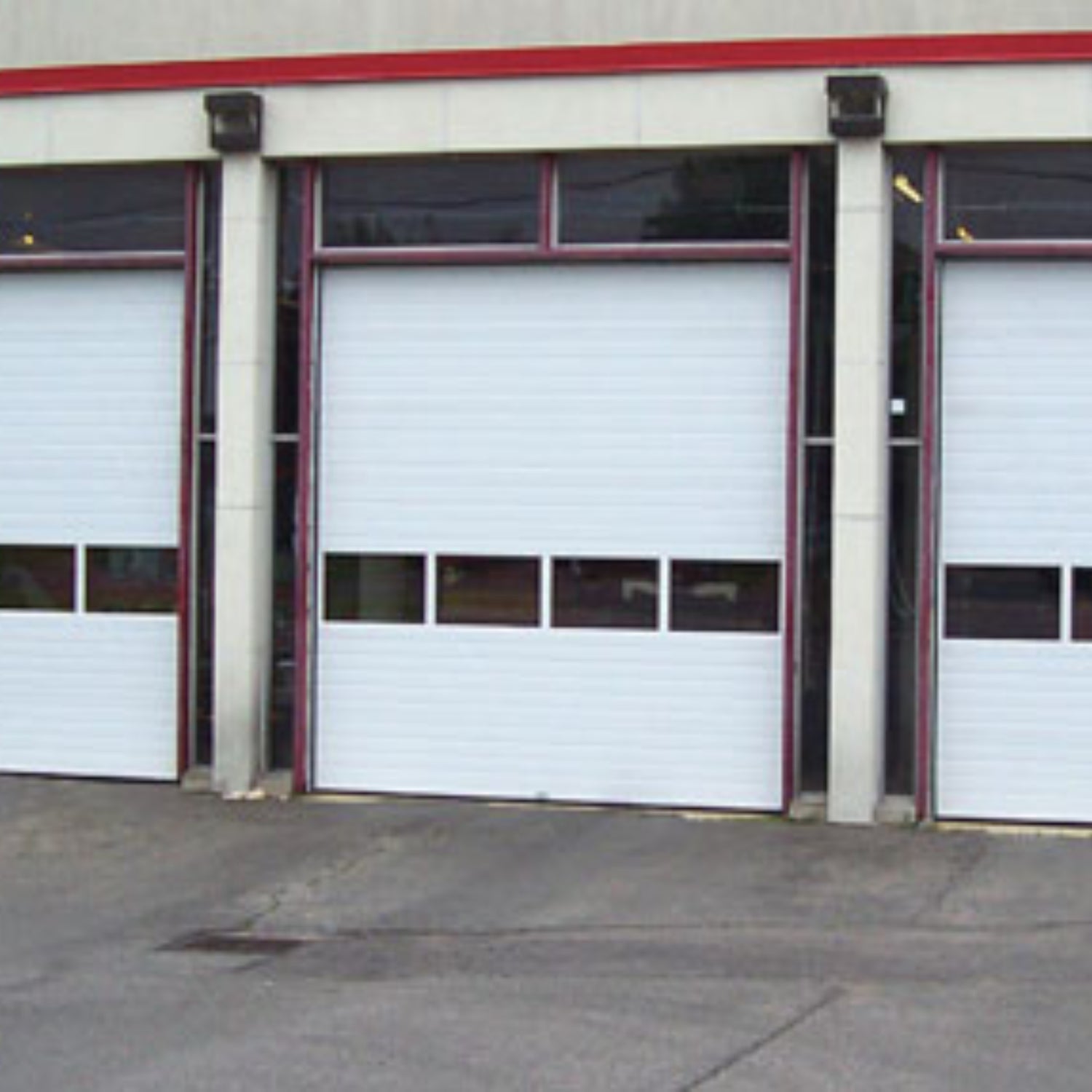 Commercial Insulated Steel Doors - Concore Garage Doors