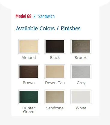 GARAGE DOOR Regency – Model 68 Concore Garage Doors