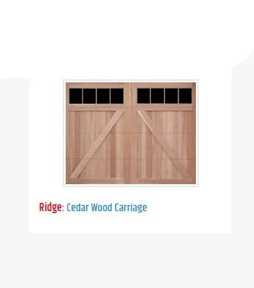 RESIDENTIAL GARAGE DOOR Sophisticate – Ridge Concore Garage Doors