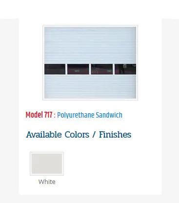 Commercial GARAGE DOORS – Model 717 - Concore Garage Doors