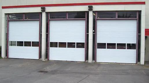 Commercial GARAGE DOORS – Model 717 - Concore Garage Doors