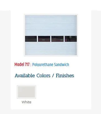 polyurethane insulated commercial garage doors – overhead doors polyurethane insulated commercial garage doors – overhead doors