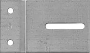 garage door struts & track clips – durable hardware